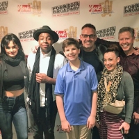Photo Flash: Ben Cameron Visits FORBIDDEN BROADWAY