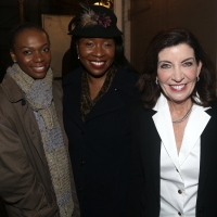 Photos: New York Governor Kathy Hochul Stops by Broadway's GIRL FROM THE NORTH C Photos