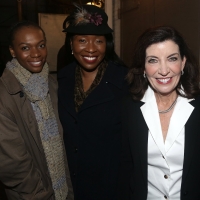 Photos: New York Governor Kathy Hochul Stops by Broadway's GIRL FROM THE NORTH…
