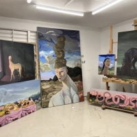 Chapter NY Hosts Dalton Gata's Second Solo Show, CABEZA DE MANGO Photo