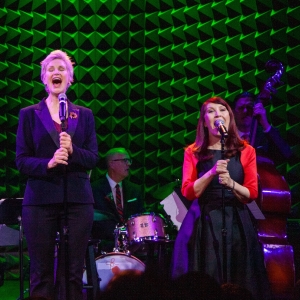 Review: JANE LYNCH & KATE FLANNERY Bring the Glee to Their Office Christmas Party In A SWINGIN' LITTLE CHRISTMAS at Joe's Pub
