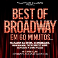 BWW Review: In a Brazil-Portugal Live, Saulo Vasconcelos and Carolina Puntel Will Take You To THE BEST OF BROADWAY IN 60 MINUTES