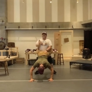 Video: Josh Gad Shares Hysterical Rehearsal Footage from GUTENBERG! THE MUSICAL! Photo