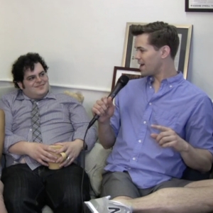 Flashback: Backstage at THE BOOK OF MORMON with Josh Gad and Andrew Rannells