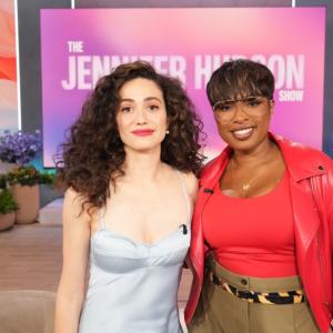 Emmy Rossum and La La Anthony Visit THE JENNIFER HUDSON SHOW Photo