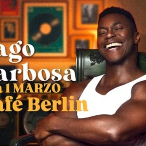 Tiago Barbosa presenta su concierto en solitario BAILE BLACK BRASIL en el Café Berlín