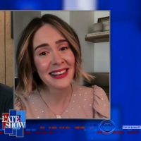 VIDEO: Sarah Paulson Talks About Her Love of Performing for an Audience on THE LATE S Photo