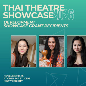 Thai Theatre Foundation Awards 2026 Development Grants to Five Artists Photo