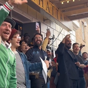 Video: Watch Lin-Manuel Miranda, Josh Groban & More at the HAMILTON/SWEENEY TODD…