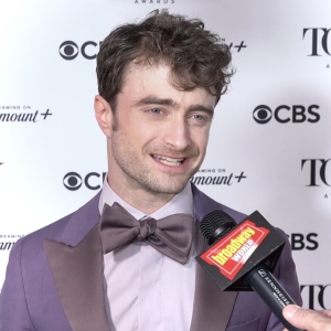 Video: Daniel Radcliffe Responds to Tony Win for Best Featured Actor in a Musical Photo