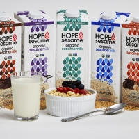 HOPE & SESAME Launches World's First Plant-Based Line of Organic Sesamemilks 