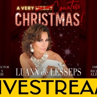 RHONY Fans Rejoice!  Luann de Lesseps A VERY COUNTESS CHRISTMAS! Will Live Stream Fro Photo