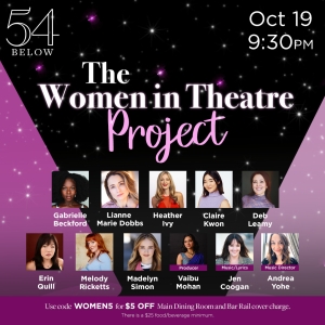 THE WOMEN IN THEATRE PROJECT to Play 54 Below This Month Photo