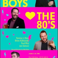 MAMA'S BOYS (HEART) THE EIGHTIES Opens at Don't Tell Mama On June 3rd Photo