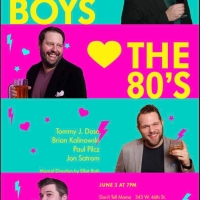 MAMA'S BOYS (HEART) THE EIGHTIES Opens at Don't Tell Mama On June 3rd