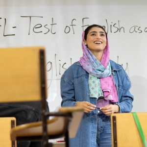 Exclusive: An ENGLISH Lesson with Ava Lalezarzadeh