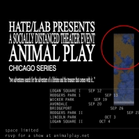 HATE/LAB Presents Socially Distanced Live Show ANIMAL PLAY Photo