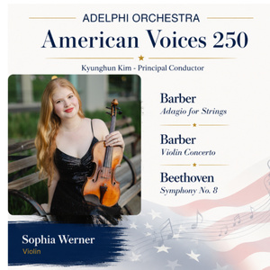 Adelphi Orchestra Announces 73rd Season Programming Photo