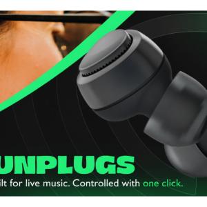 Unplugs Transparent Earplugs Now Available at 60 Live Nation Venues Photo