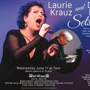 Interview: Laurie Krauz Talks SETS_V3 at Don't Tell Mama Photo