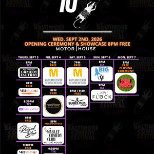 10th Annual Baltimore Comedy Festival Will Open in September Photo
