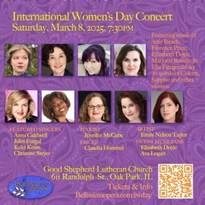 4th Annual International Women’s Day Concert to Take Place in Oak Park Photo