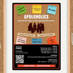 APOLOHOLICS to Premiere at New York Fringe Festival This April Photo