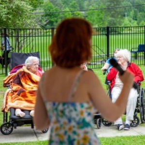 Opera Company of Middlebury's Teen Singers Serenade Seniors in Summer Concert Series