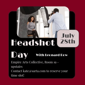 SARTA To Offer Low-Cost Headshots At Empire Arts Collective Photo