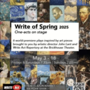 Write Act Rep to Present Original One-Act Plays With Write Of Spring 2025 At The Brickhous Photo