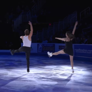 Video: Ice Skaters Caroline Green and Michael Parsons Perform to SUNSET BOULEVARD Photo
