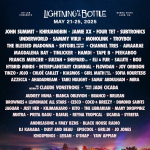 Audrey Nuna, BIIANCO & More Join Lineup for Lightning In A Bottle 2025 Photo