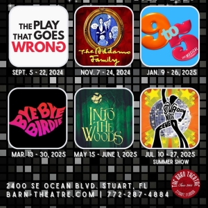 THE PLAY THAT GOES WRONG, THE ADDAMS FAMILY & More Announced For Barn Theatres 54th Se Photo