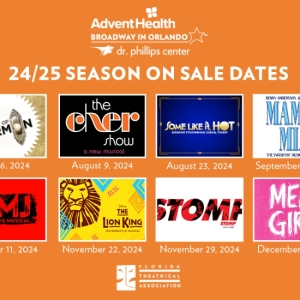 Dr. Phillips Center Announces On-Sale Dates For 24/25 Broadway In Orlando Season Photo