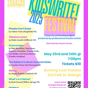 Burning Coal Theatre Presents KIDSWRITE! Festival 2025 Photo