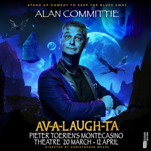Alan Committie Brings New Solo Show AV-A-LAUGH-TA to Montecasino in March 2026 Photo