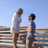 Jessica Lee Goldyn and Blake Zelesnikar Announce Engagement Photo