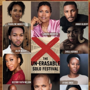 UNERASABLE SOLO FESTIVAL to Launch at Willie Agee Playhouse Photo