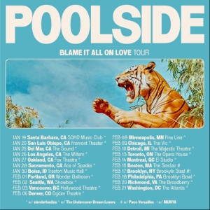 Poolside Announces 2024 Headlining North American Tour & New Single Photo