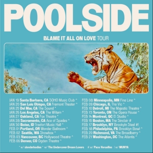 Poolside Announces 2024 Headlining North American Tour & New Single