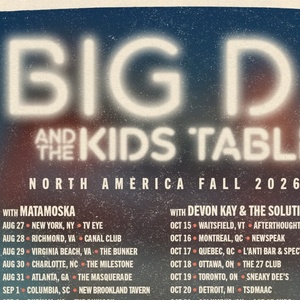 Big D and the Kids Table to Hit the Road in Support of New Album Photo