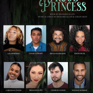 Cast Set for Allen & Gray's THE FROG'S PRINCESS at Old Town Temecula Theater