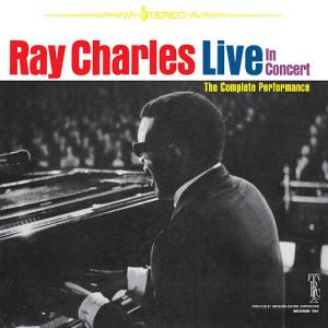 Ray Charles LIVE IN CONCERT: THE COMPLETE PERFORMANCE Released on Vinyl Photo