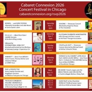 CABARET CONNEXION Festival to Present International Artists in Chicago Photo