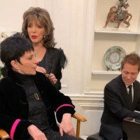 VIDEO: Liza Minnelli and Joan Collins Sing an Impromptu Duet Accompanied by Michael…