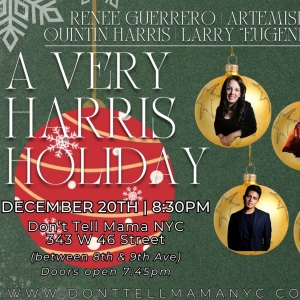 A VERY HARRIS HOLIDAY Returns To Don't Tell Mama Next Week Video
