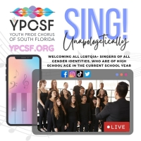 Gay Men's Chorus Of South Florida Announces The Launch Of Youth Pride Chorus Of South Photo