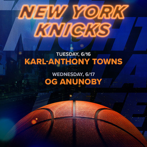 New York Knicks Stars Karl-Anthony Towns and OG Anunoby Set LATE NIGHT Appearances Photo