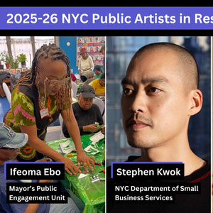 NYC Department Of Cultural Affairs Unveils Public Artists In Residence For 2025–26