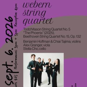 WEBERN STRING QUARTET to Perform at Mount Wilson Observatory's Dome Concert Series Photo
